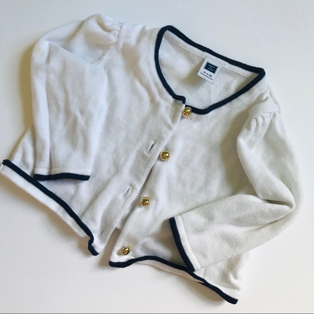 Janie and Jack cardigan 6-12 months LIKE NEW